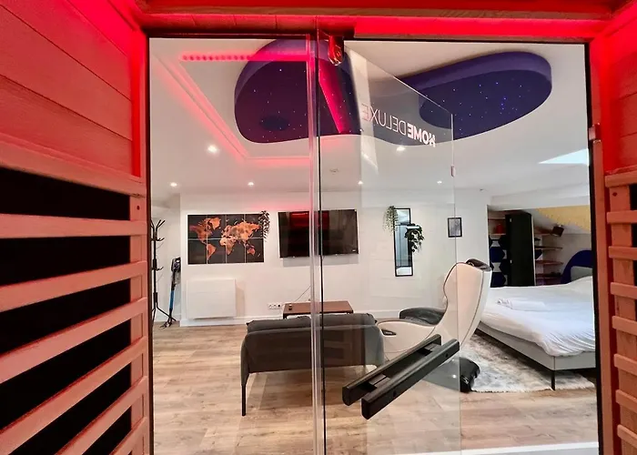 Loft Sauna Hammam Hydromassage Daire Reims