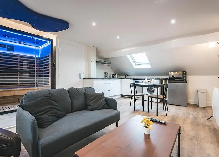 Loft Sauna Hammam Hydromassage Daire