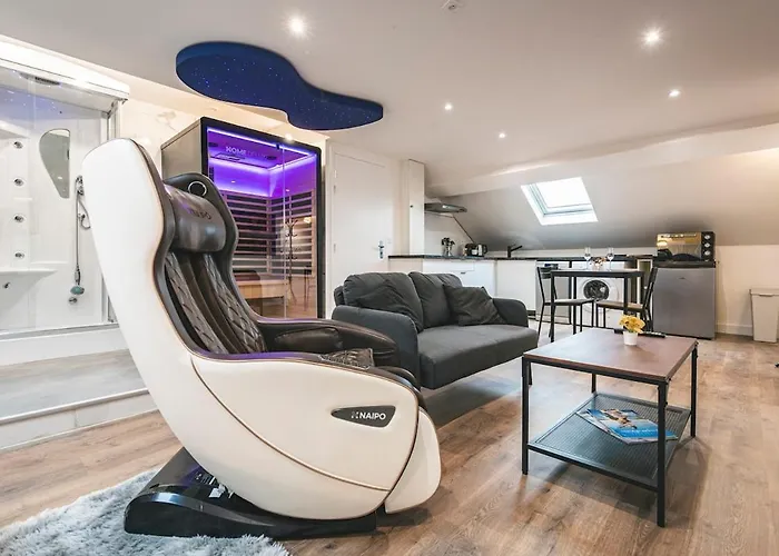 Loft Sauna Hammam Hydromassage Appartement *